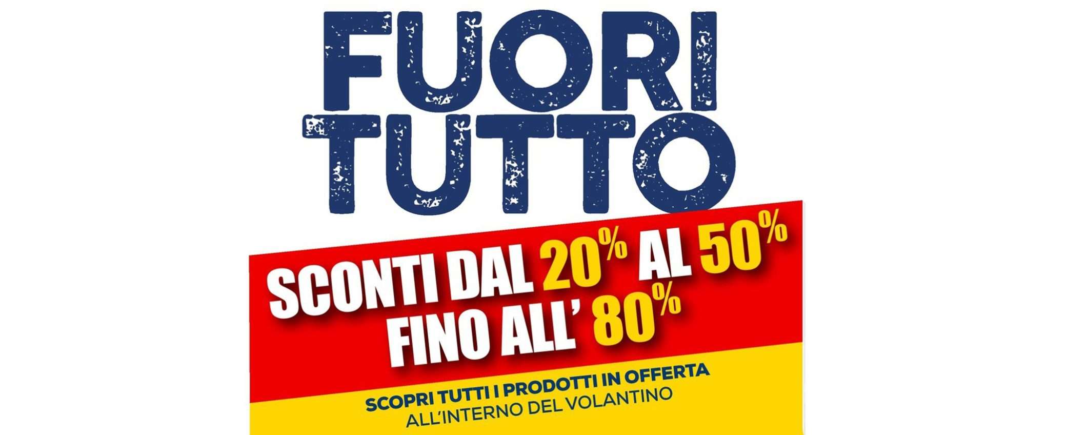 Volantino Bricofer, occhio al fuori tutto: sconti fino all'80% per casa e fai da te