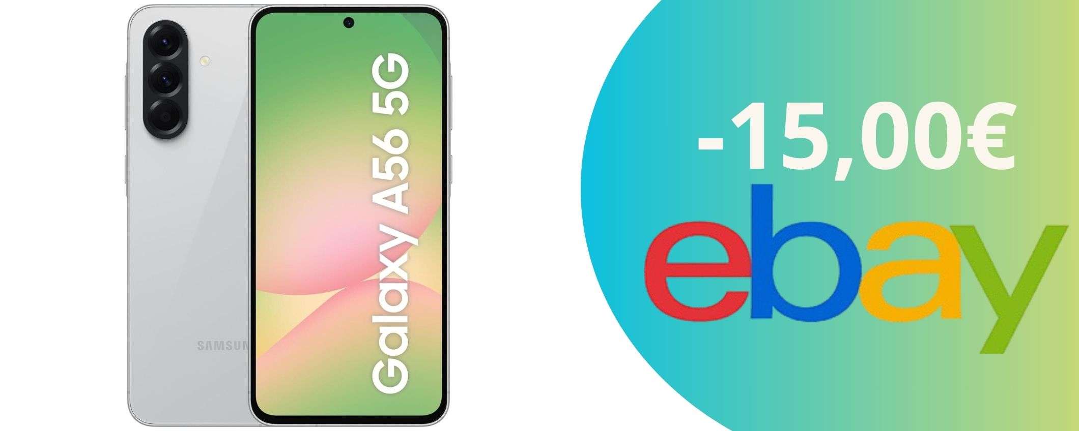 Il massimo della potenza senza attese: Samsung Galaxy A56 in super offerta