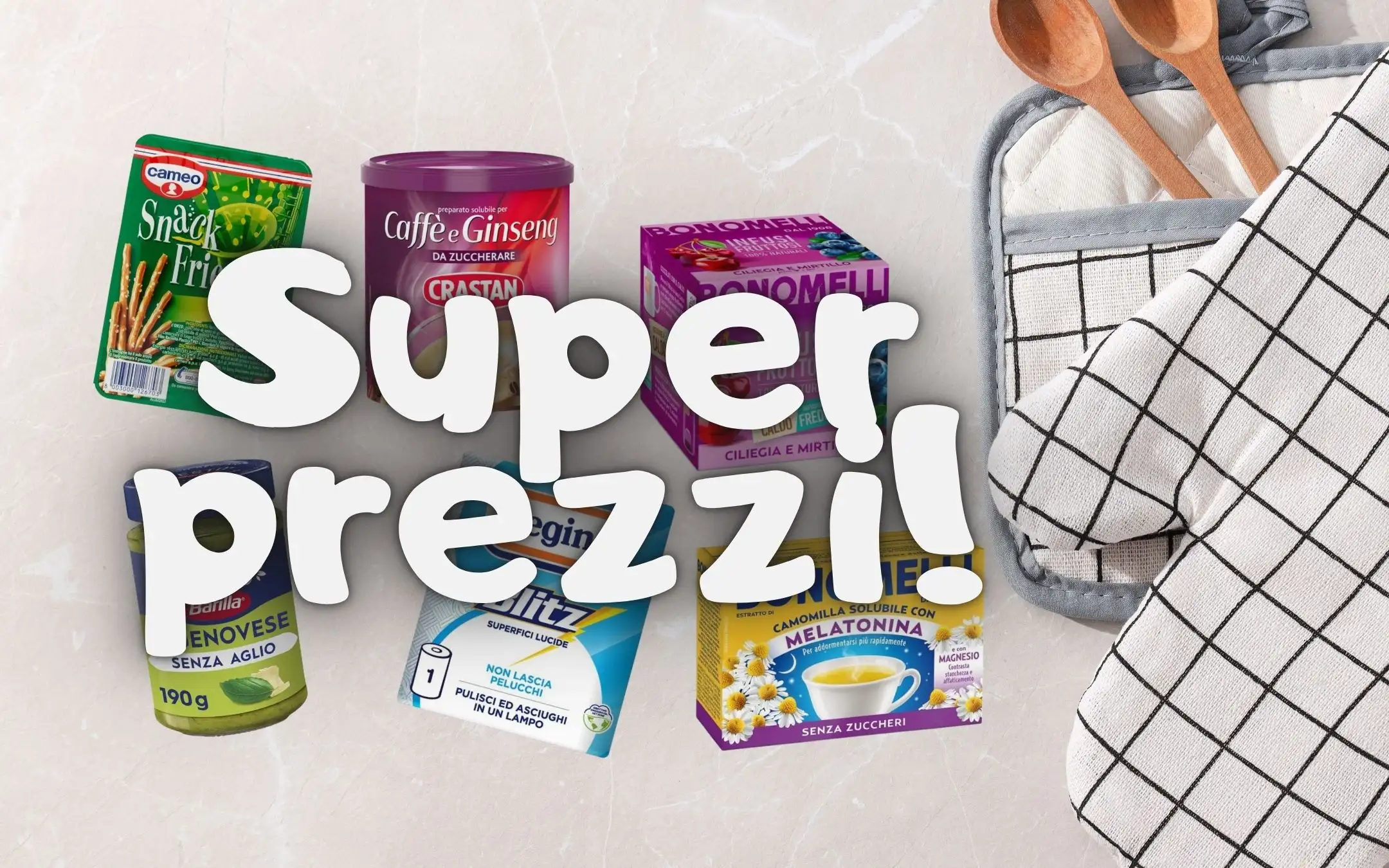 Spesa nel supermercato Amazon: solo OTTIME MARCHE in offerta da 0,68€ a 3€