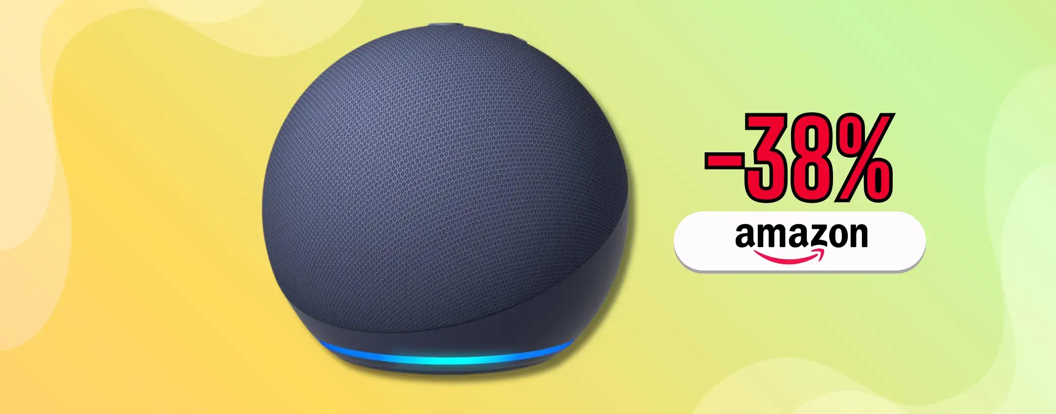 Risparmio di classe per l’ultimo modello di Echo Dot, solo ora a 39€