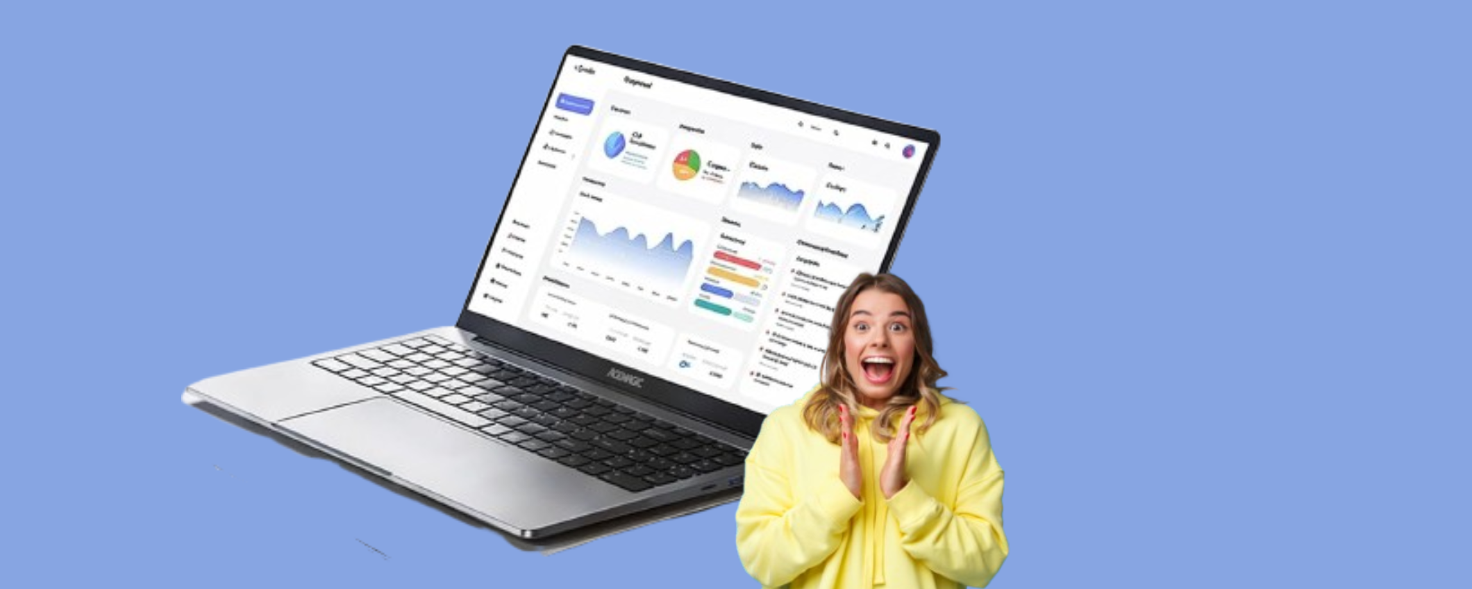 Un laptop in offerta che ti offre uno schermo grande e luminoso