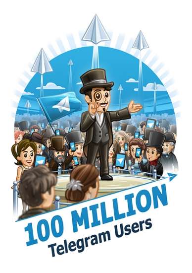 100 milioni di utenti per Telegram