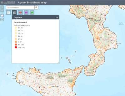 Agcom Broadband Map