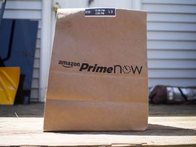 Packaging di un ordine Prime Now