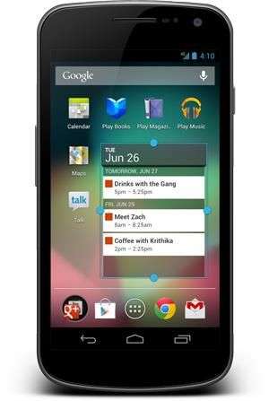 Android Jelly Bean Google