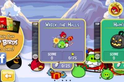 Angry Birds Seasons Natale 2011