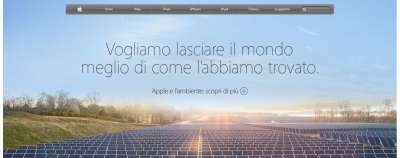 La campagna ambientale di Apple