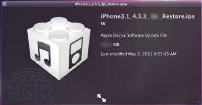 Apple iOS 4.3.3