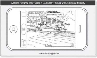 Apple iOS Mappe con Realtà Aumentata