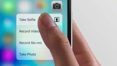 Il 3D Touch di Apple