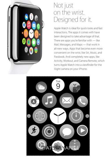 Nuova GUI per Apple Watch