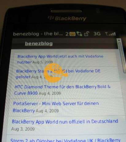 BlackBerry 9520 Storm 2