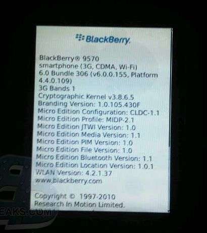 BlackBerry 9570 Storm3