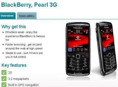 BlackBerry Pearl 3G