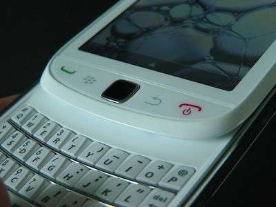 BlackBerry Torch 9800 White