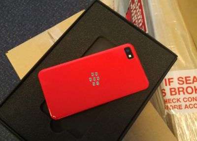 BlackBerry Z10 red