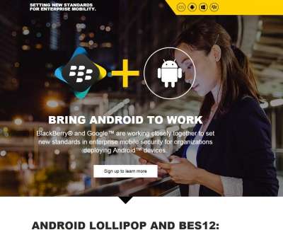 Enterprise Mobility di BlackBerry e Android