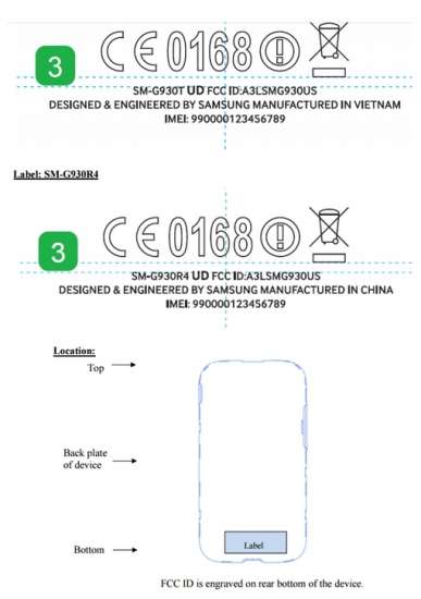 Certificazione FCC per il Galaxy S7