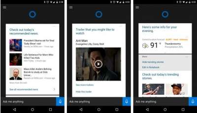 Cortana per Android