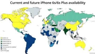 Disponibilità iPhone 6s-6s Plus