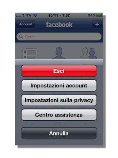 Facebook 3.3.2 per iPhone