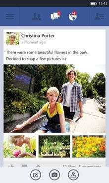 Facebook Windows Phone