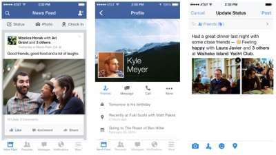 Facebook iOS 9.0