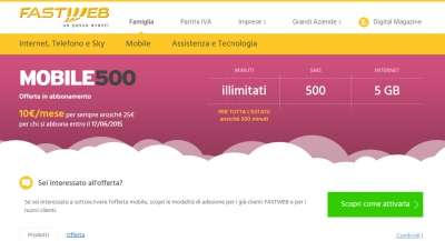 Offerta Mobile 500