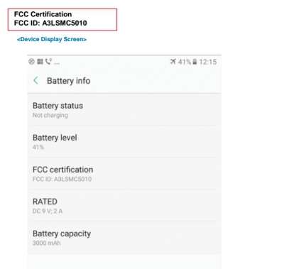 Certificazione sul Galaxy C5 Pro