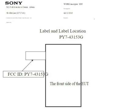 Un documento sul device presso l'FCC