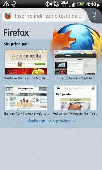 Firefox per Android