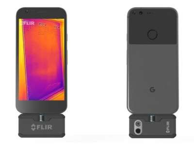 La Flir colegata allo smartphone