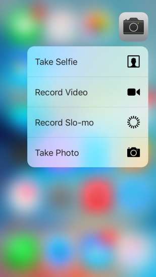 Forcy, azioni rapide senza 3D Touch