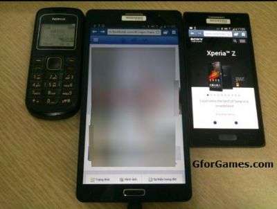 Galaxy Note III leaked