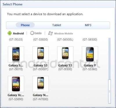 Galaxy S3 Kies