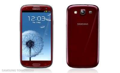 Galaxy SIII Garnet Red