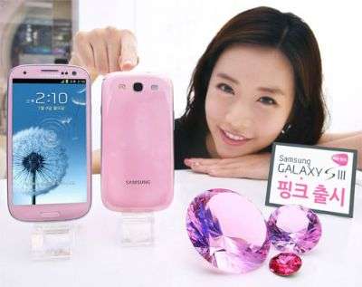 Galaxy SIII Martian Pink