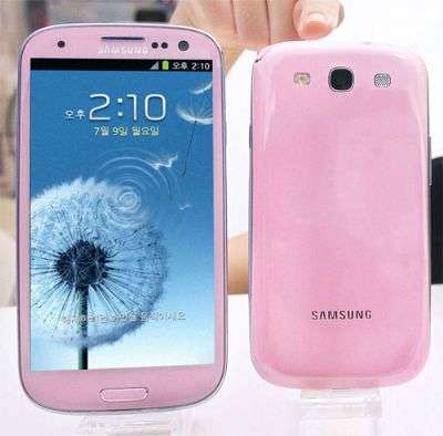 Galaxy SIII Martian Pink