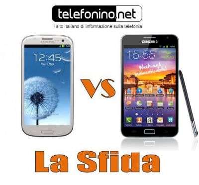 Galaxy SIII sfida