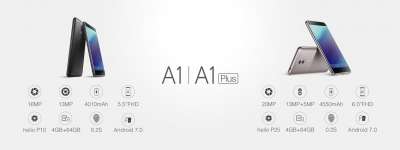 Gionee A1 e A1 Plus