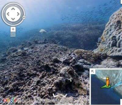 Googla Maps Ocean