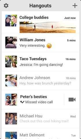 Google Hangouts