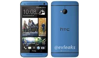 HTC One blue