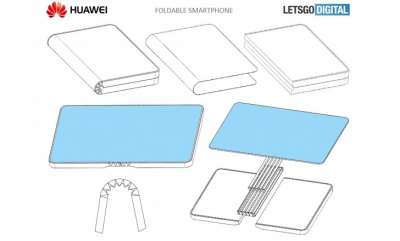 Huawei smartphone pieghevole