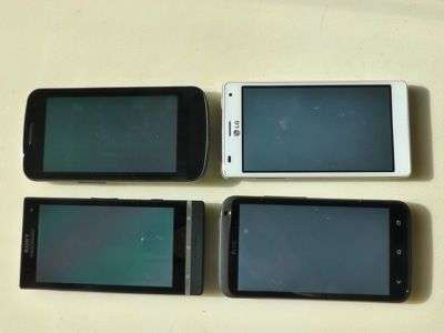 I quattro display a confronto