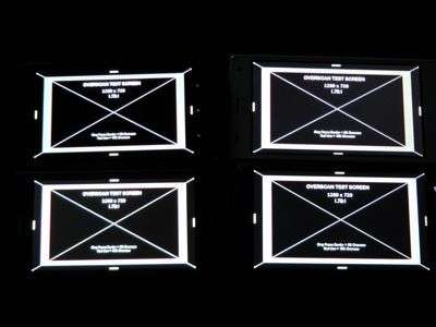 I quattro display a confronto