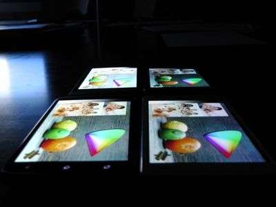 I quattro display a confronto