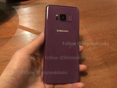 Il Galaxy S8 violetto