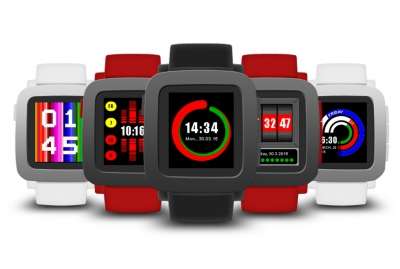 Il design del nuovo Pebble Time, con display ePaper