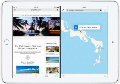 iOS 9: multitasking Split View per iPad